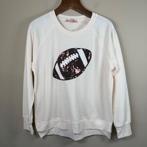Philosophy Football Sequined Sweatshirt XL Gameday